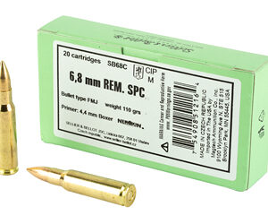 S&B 6.8SPC 110GR FMJ 20/1000