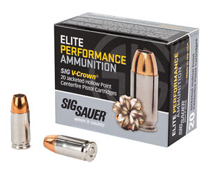 SIG AMMO 9MM 124GR JHP 20/200