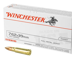 WIN USA 762X39 123GR FMJ 20/200
