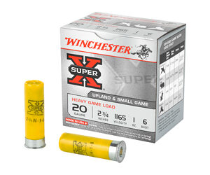 WIN SPRX HGL 20GA 2.75" #6 25/250