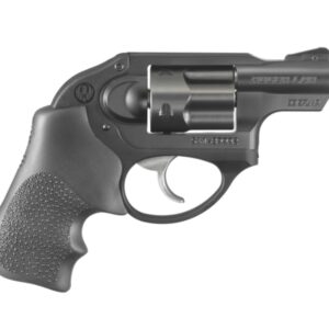 RUGER LCR 38SPC BL/HOGUE GRP 5RD DAO