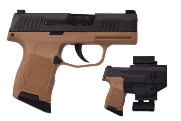 SIG SAUER P365 9MM BK/FDE 10+1 PCK OR
