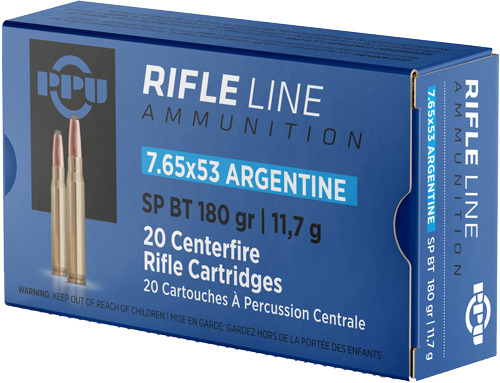 PPU 7.65x53 Argentine Mauser