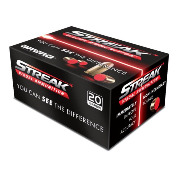 Ammo Inc Streak Handgun Ammunition 9mm Luger 115gr JHP 1124 fps 20/ct