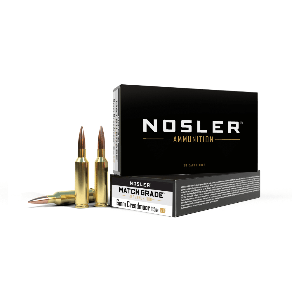 6MM Creedmoor 115gr Rdf Hpbt (20 Ct.) Ammunition