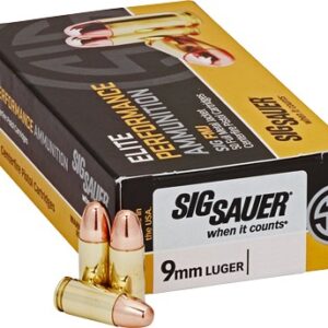 SIG 9MM LUGER 124GR FMJ