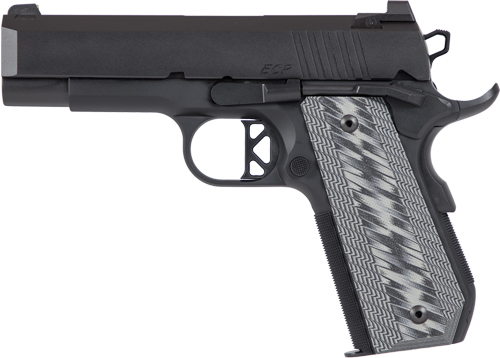 CZ Dan Wesson Ecp 45acp 4" Fs - Black Duty Finish 8rd Mag