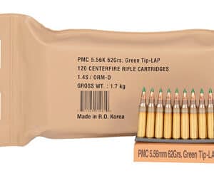 PMC XTAC 556NATO 62GR GT-LAP 6 BX BP