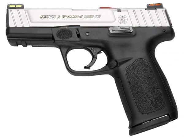 SMITH AND WESSON SD9VE 9MM 10+1 4" SS HI-VIZ  #