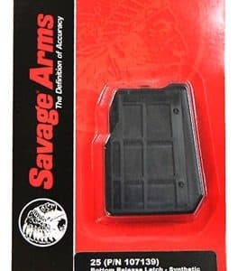SAVAGE MAGAZINE MODEL 25 - .22HORNET 4RD SYNTHETIC MATTE