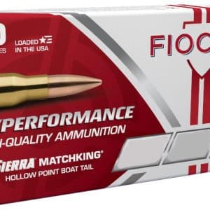 Fiocchi Hyperformance Matchking Rifle Ammunition .300 Blackout 220 gr HPBT 1020 fps 25/ct