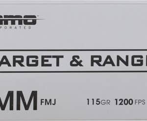 AMMO INC 9MM LUGER 115GR FMJ - 50RD 20BX/CS