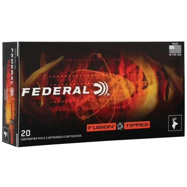 Federal Fusion Tipped Rifle Ammunition 6.5 PRC 140gr PT 2975 fps 20/ct