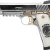 GIRSAN MC1911S LIBERADORE - 38 SUPER CHROME/GOLD ENGR. 8RD - Image 6