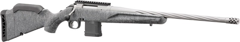 RUGER American Genii 223 Rem - 20" Gray Gray Splater Syn