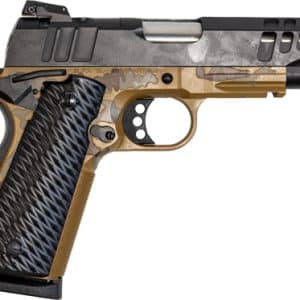 GLFA 1911 PISTOL 9MM 4.25" FS - BLACK SLIDE SAHARA FRAME