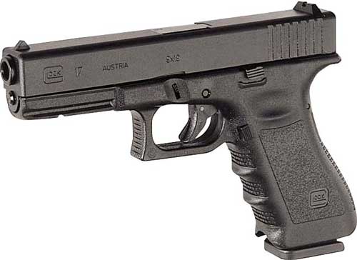 GLOCK 17 9mm Luger Fs - 10-shot Black..