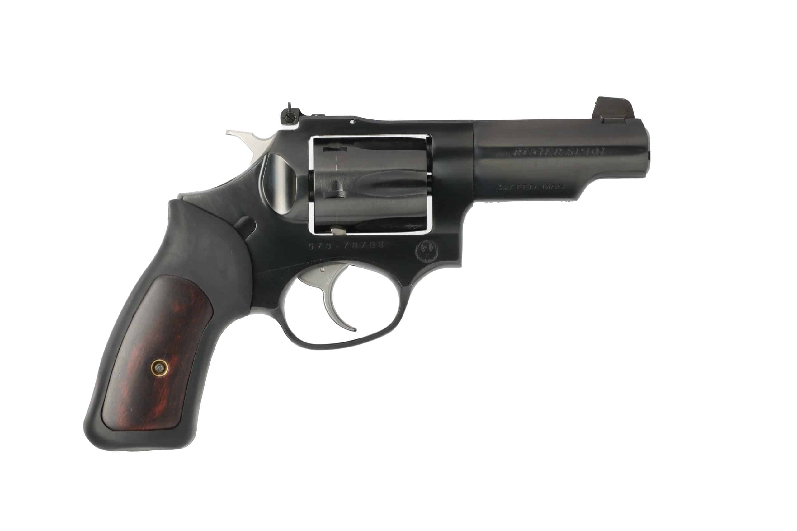 RUGER Sp101 327fed 3" Blue Adj Sight