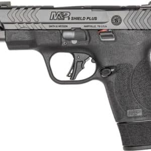 S&W M&P9 SHIELD PLUS COMP 9MM - 10/13/15 RD MAGS NO TS 4" BLK