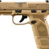 FN REFLEX 9MM LUGER - 1-11RD 1-15RD FDE SAFETY