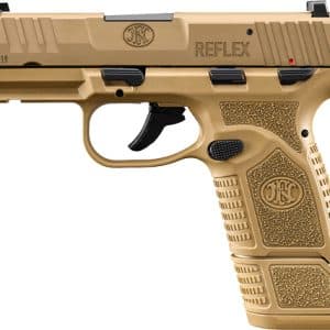 FN REFLEX 9MM LUGER - 1-11RD 1-15RD FDE SAFETY