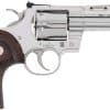 COLT PYTHON 357MAG 6" SS - ADJ SIGHT WALNUT GREEN FO