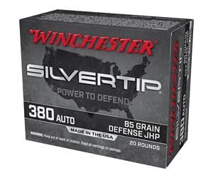 WIN SILVERTIP HP 380AUTO 85GR 20/200