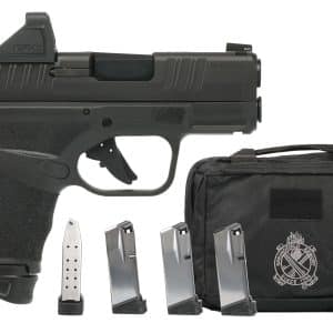 Springfield Hellcat OSP 9mm with Gear Up Package – 3 mags, range bag, optics-ready