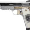 GIRSAN MC1911S LIBERADORE II - 45ACP CHROME/GOLD ENGRAVED 8RD - Image 4