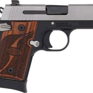 SIG P938 9MM 3" SAO XRAY-3 - 6/7RD TWO-TONE/WALNUT
