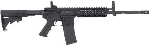 COLT 223 CARBINE QUAD RAIL - 16.1" BBL. AS 30-SHOT BLK MONO