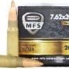MFS 7.62X39 124GR FMJ - 20RD 50BX/CS - Image 2