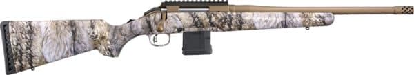RUGER AMERICAN 5.56 16.13" - BURNT BRONZE ACTION YOTE CAMO