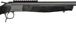 CVA SCOUT TD 45-70 25" W/RAIL - & BRAKE TUNGSTEN/BLACK WEB