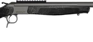 CVA SCOUT TD 350 LEGEND 20" - W/RAIL TUNGSTEN/BLK WEB