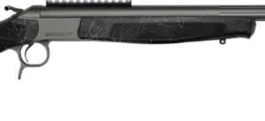 CVA SCOUT TD 450BM 25" W/RAIL - & BRAKE TUNGSTEN/BLACK WEB