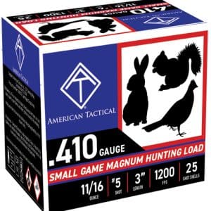 ATI GAME LOAD 410 3" 11/16OZ - #5 1200FPS 250RD CASE LOT