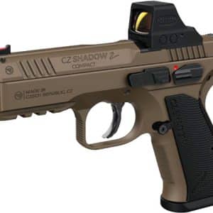 CZ SHADOW 2 COMPACT OR 9MM - BURNT BRONZE W/HOLOSUN 508T-RD