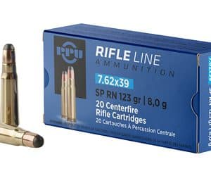 PPU 7.62X39 POINTED SP 123GR 20/1000