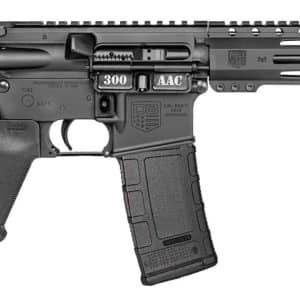 DIAMONDBACK DB15 300 BLACKOUT 10" PISTOL W/ 9" PC M-LOK RAIL, BLACK, SBA3 BRACE 30RD