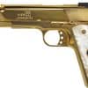 IVER JOHNSON EAGLE XL PORTED - 45ACP 6" 24K GOLD WHITE PEARL - Image 2