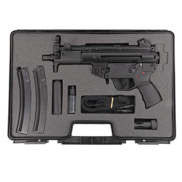 SDS MAC 5K 5.8" BRL ROLLER DELAYED BLOW BK 9MM PISTOL - Image 4