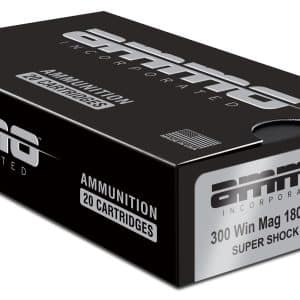 Ammo Inc Signature Hunt .300 Win Mag Rifle Ammo - 180 Grain | Super Shock Tip | 20rd Box