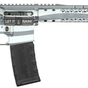 BLACK RAIN PATRIOT RIA 5.56 16IN M4 PROFILE BBL 12IN MLOK HYBRID HG OBSIDIAN AMERICAN FLAG 30RD