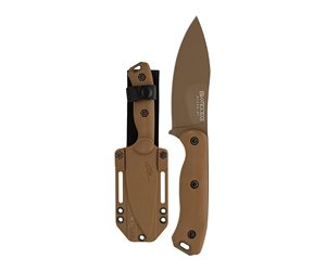 KBAR BK19 BECKER NESSMUK W/SHTH BRN