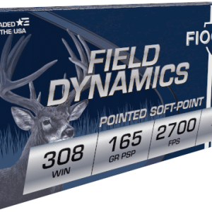 FIOCCHI AMO 308 WIN 165GR PSP 20-RD ( 10 BOXES PER CASE )