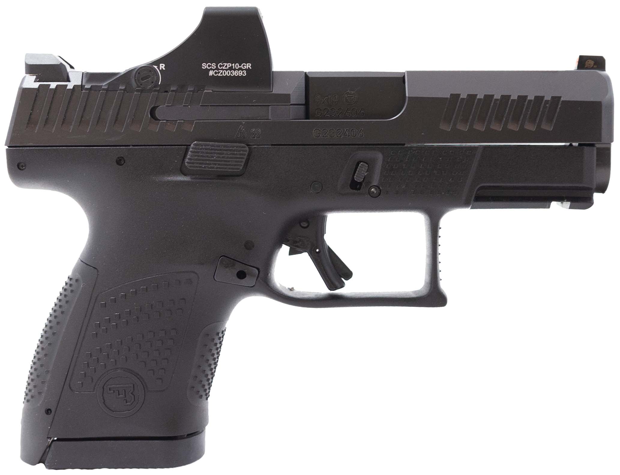 CZU P-10s 9mm 12r Blk Hls Nstl