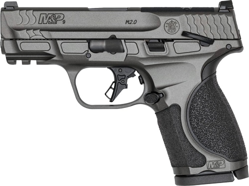 S&W M&p9 M2.0 Metal Compact - 3.6" 9mm 10-rd Safety Grey