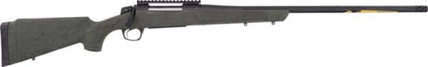 CVA CASCADE 7MM PRC 24" #3 - W/RAIL BLACK/OD GREEN