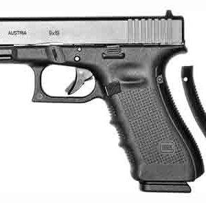 GLOCK 17 9MM GEN4 FIXED SIGHT - 17-SHOT BLACK